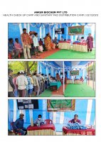 HEALTH CHECK UP CAMP AND SANITARY PAD DISTRIBUTION CAMP (1-11-2021)