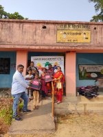 School Bag and Stationery Items Distribution